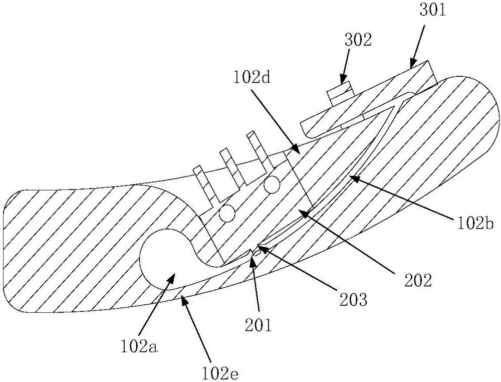 A flexible foot system for a multi-legged robot that can detect contact between feet and the ground