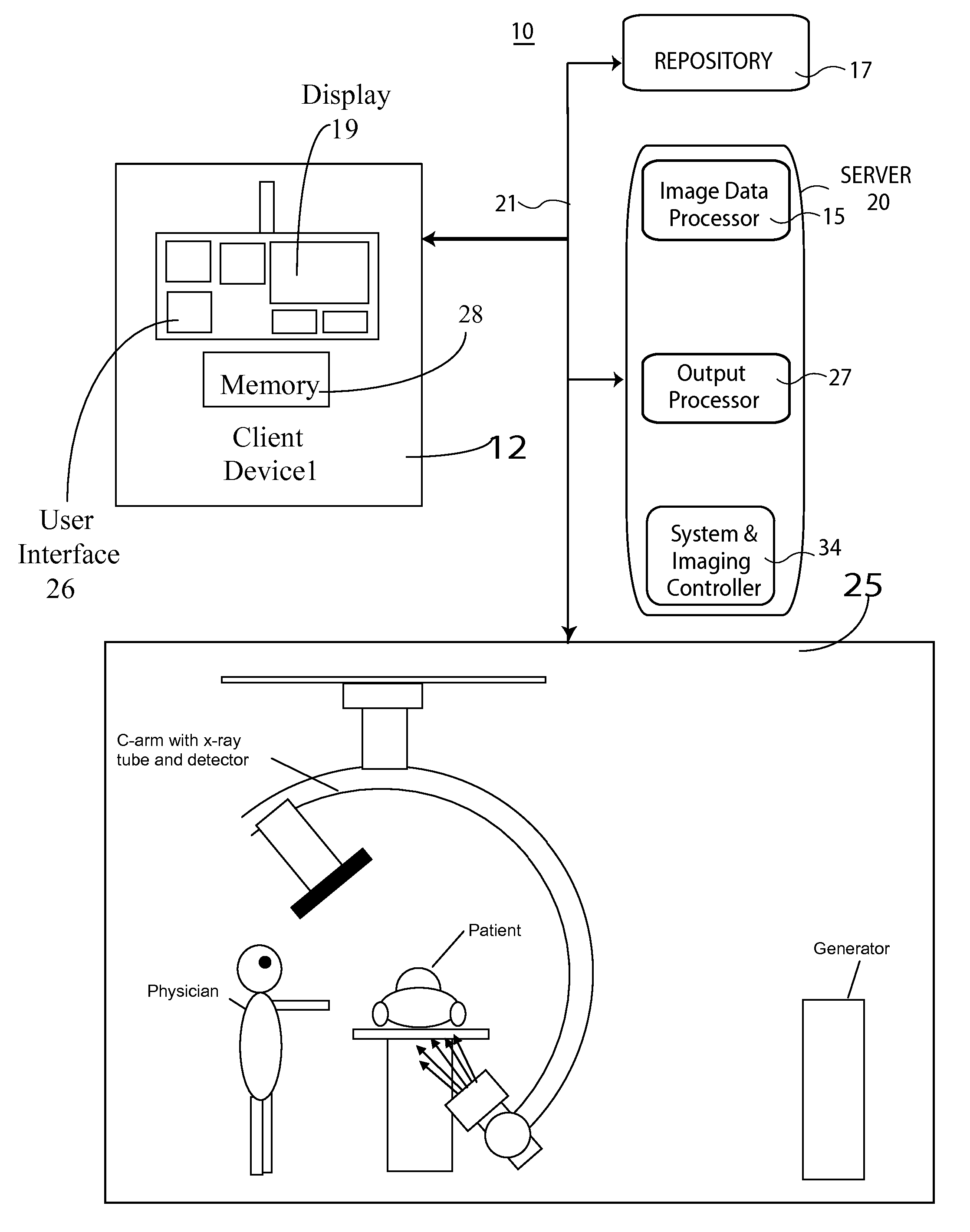 System for Suppressing Vascular Structure in Medical Images