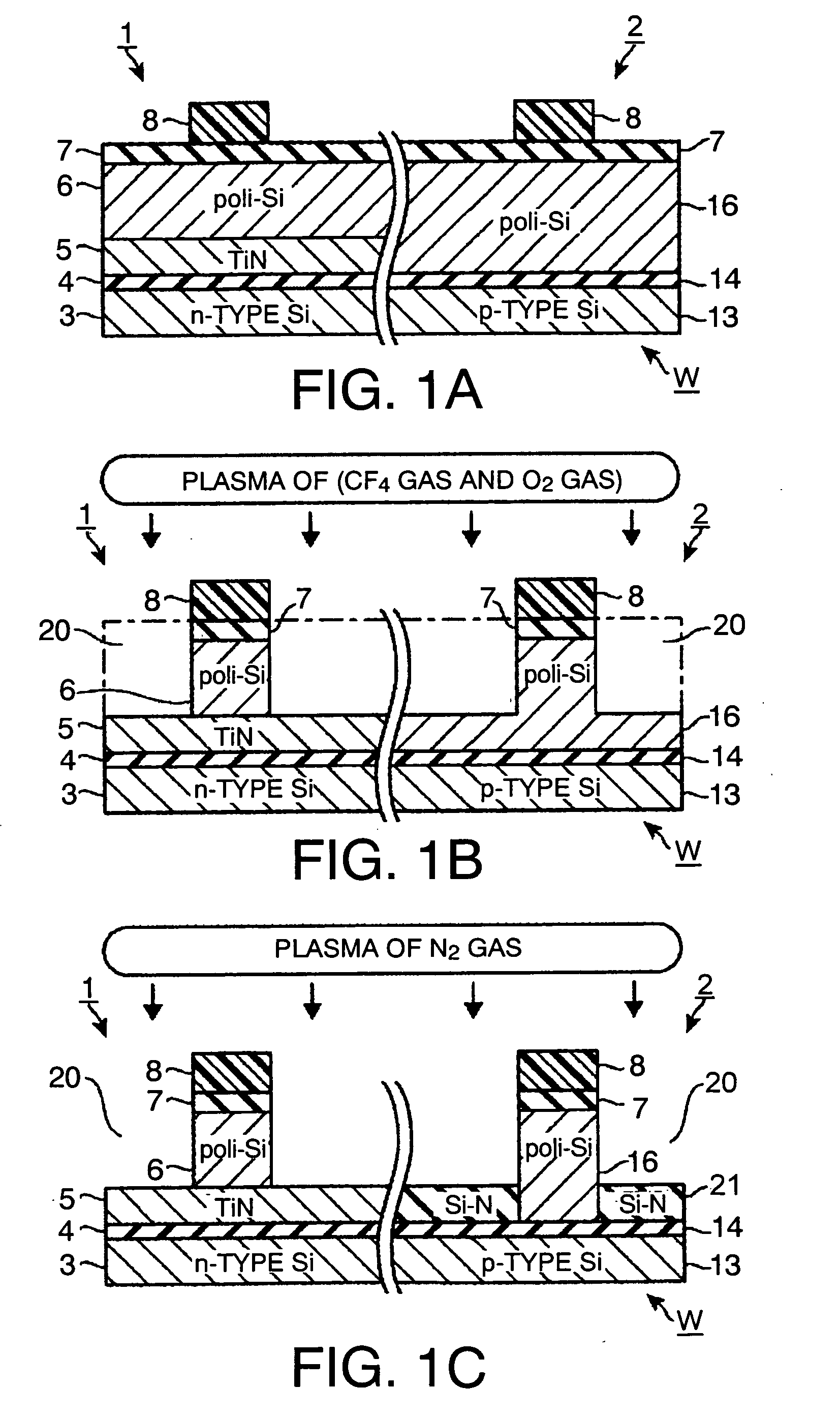 Plasma etching method