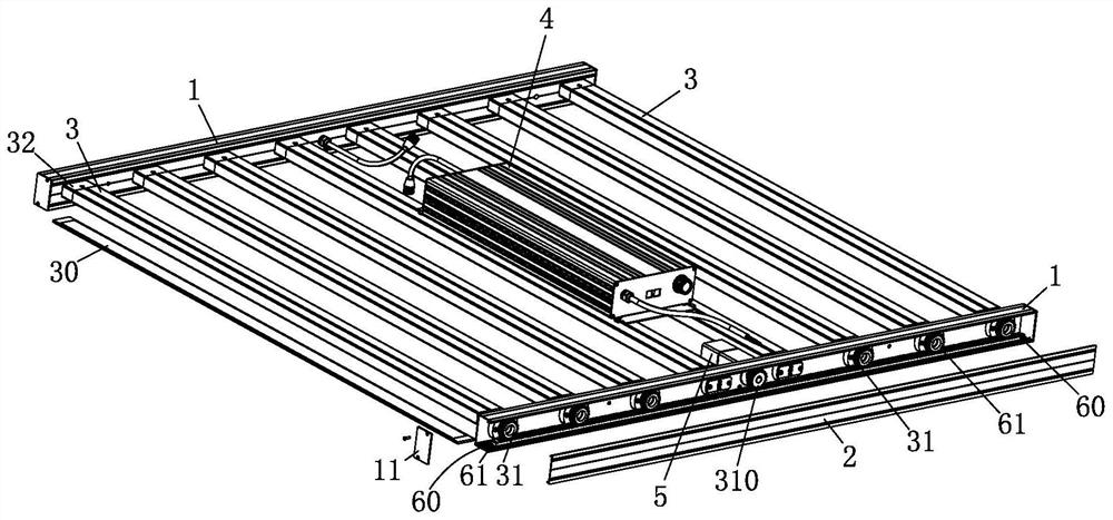 Angle-adjustable projection lamp beneficial to plant growth