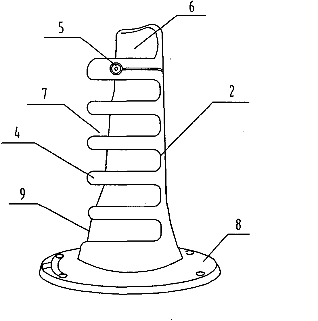 Proctoscopic ultrasonic Doppler probe