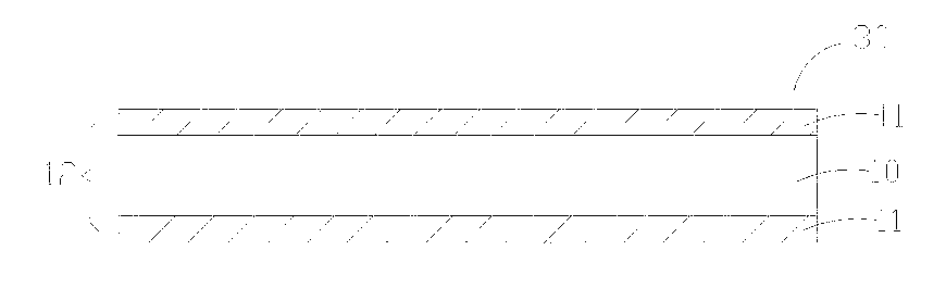 Method for arranging metal palladium layer in conducting layer of printed circuit board and layered structure thereof