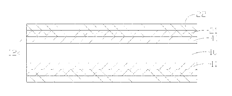 Method for arranging metal palladium layer in conducting layer of printed circuit board and layered structure thereof