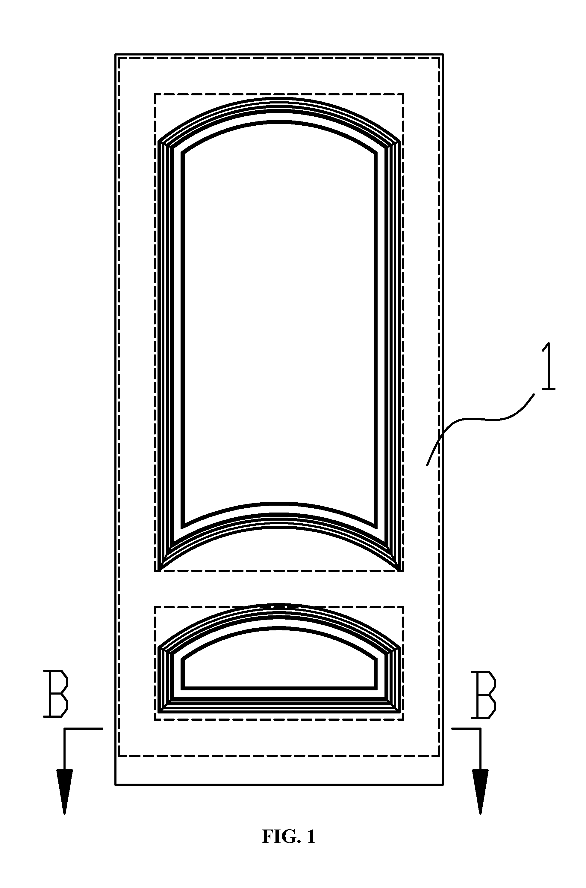 Door made of polyurethane and method for manufacturing the same