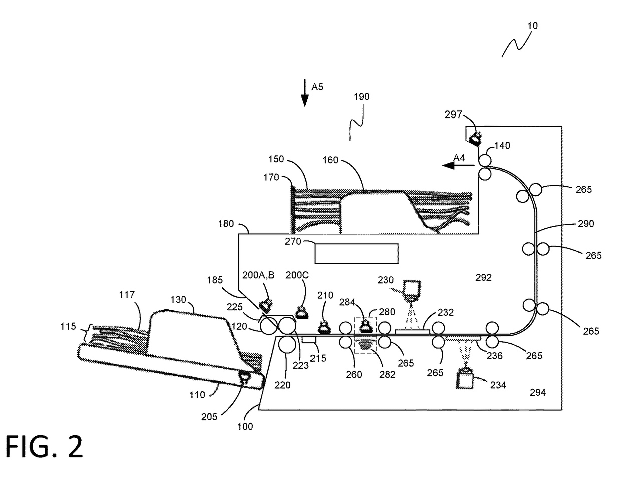 System and method for metallic object detection in a media transport system