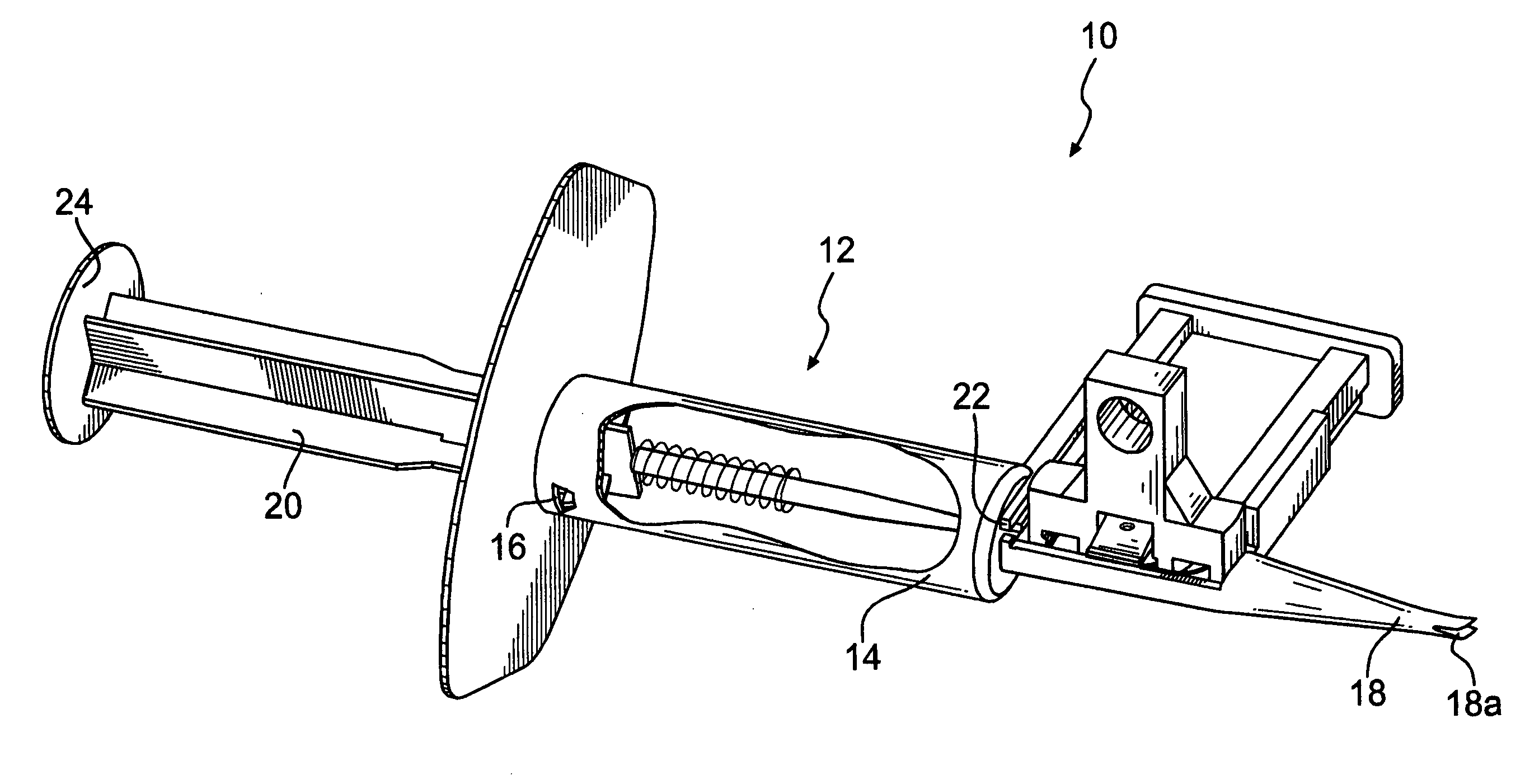 Preloaded IOL injector