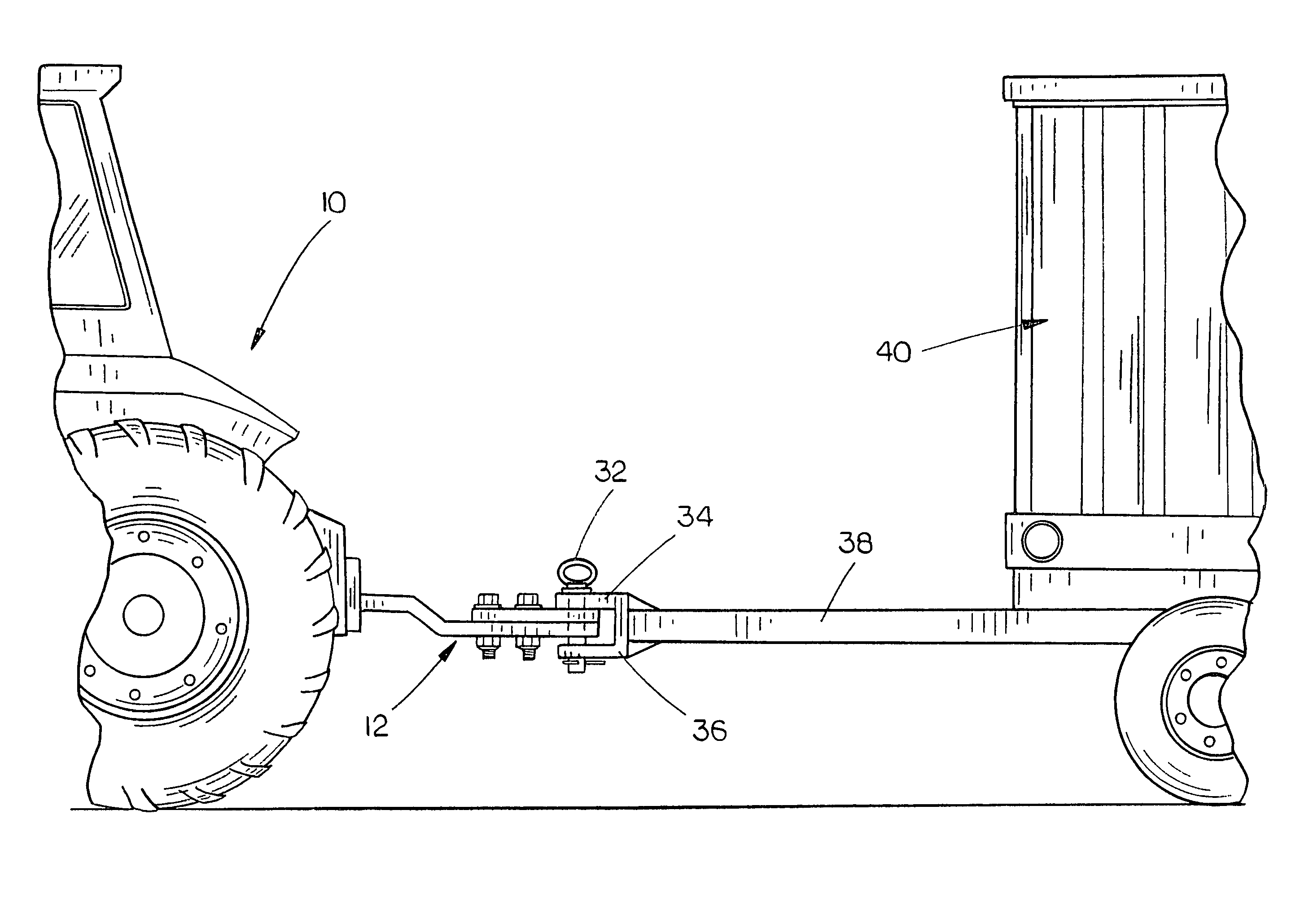 Drawbar protector