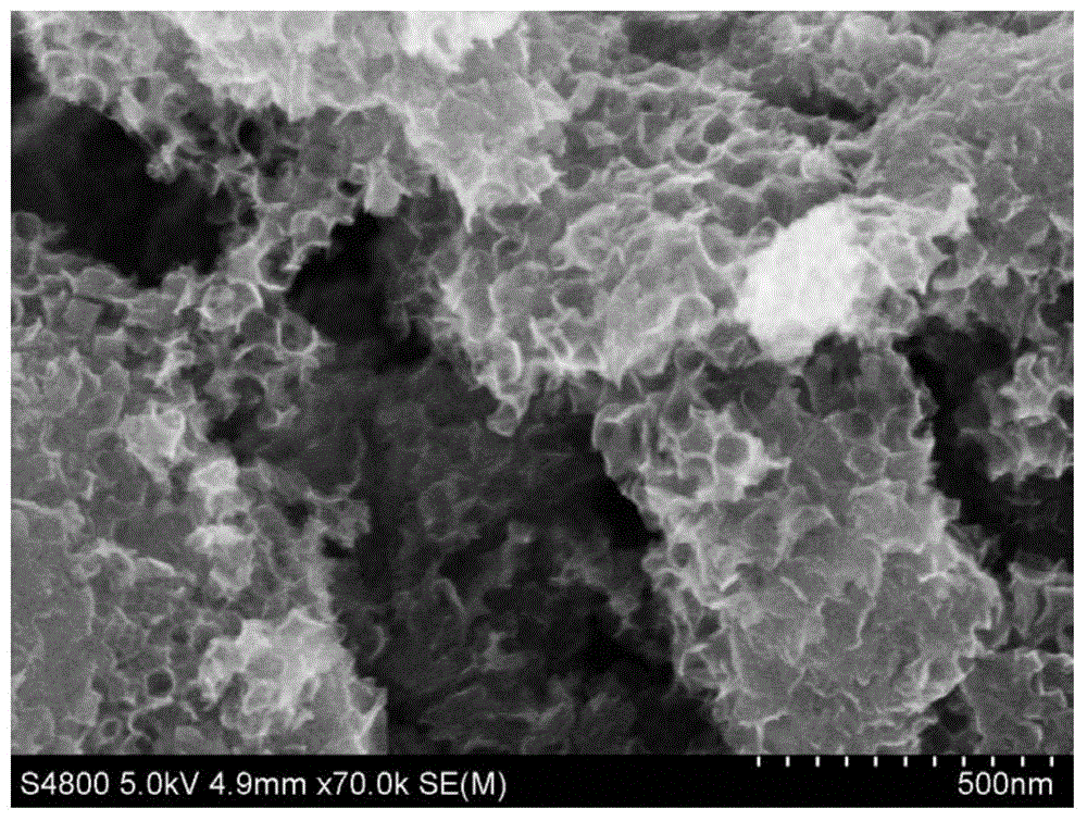 Binary doped graphene and preparation method thereof