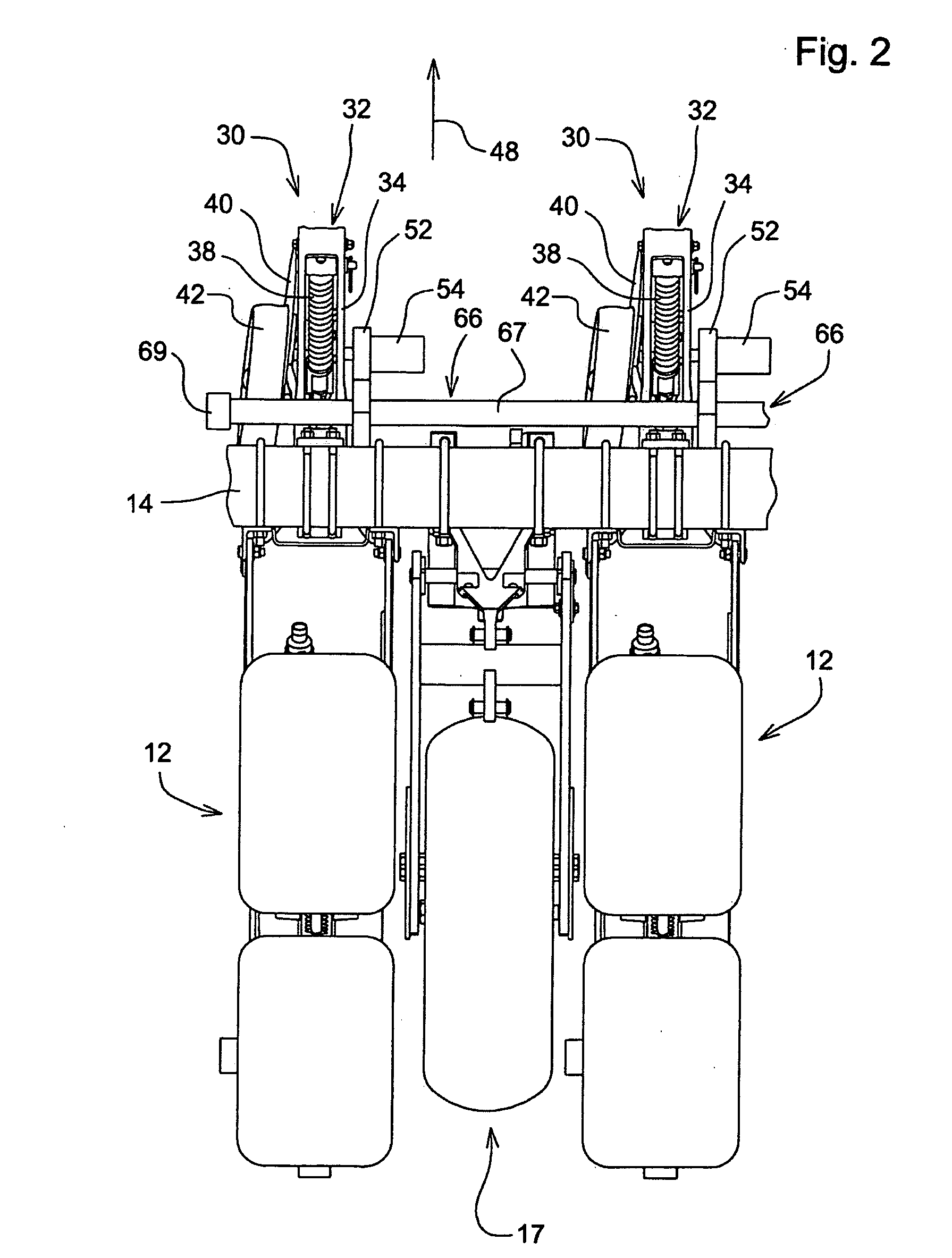 Modular liquid metering system for an agricultural implement