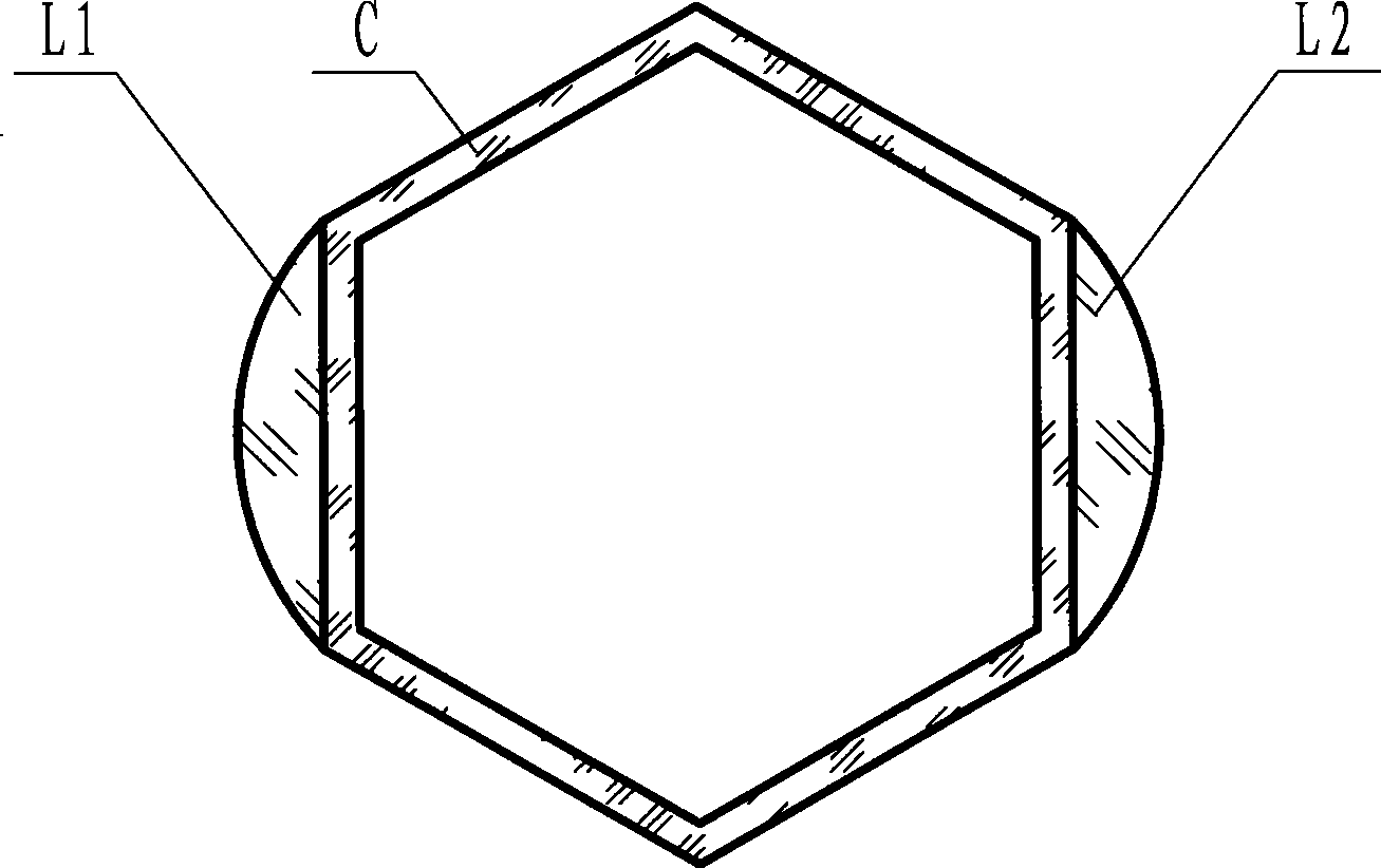 Sample pool for testing graininess of granule