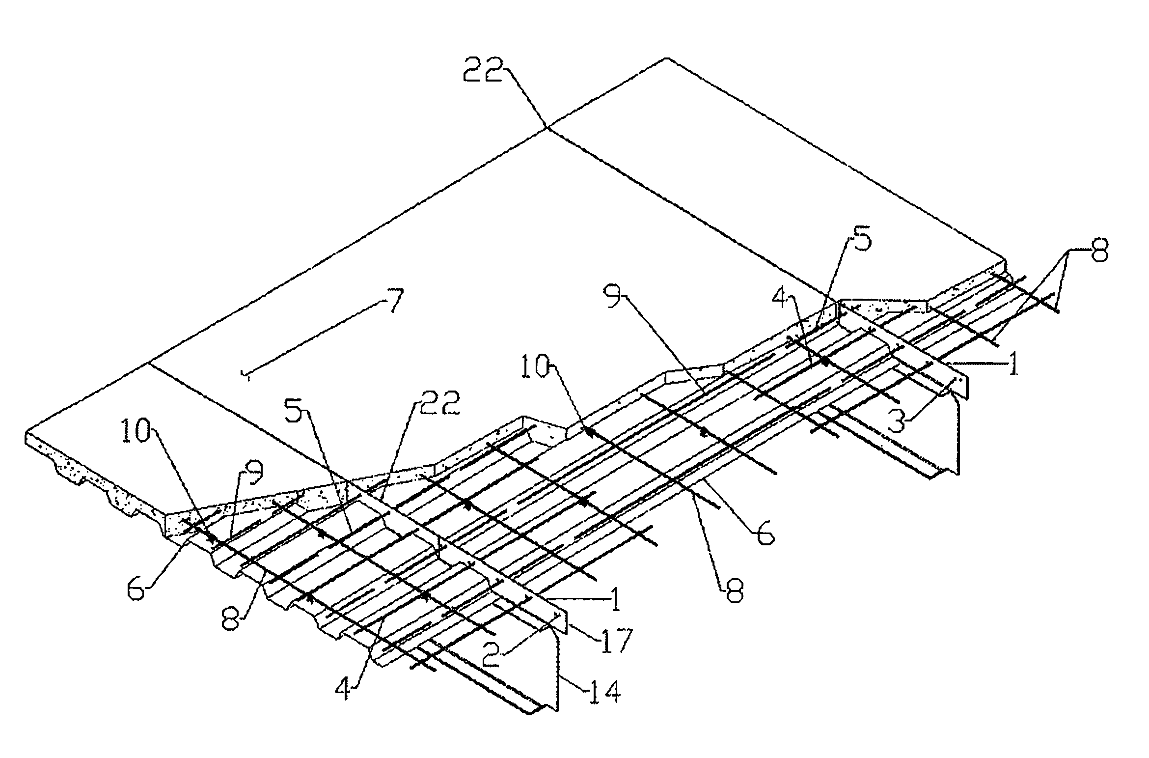 Integral composite-structure construction system