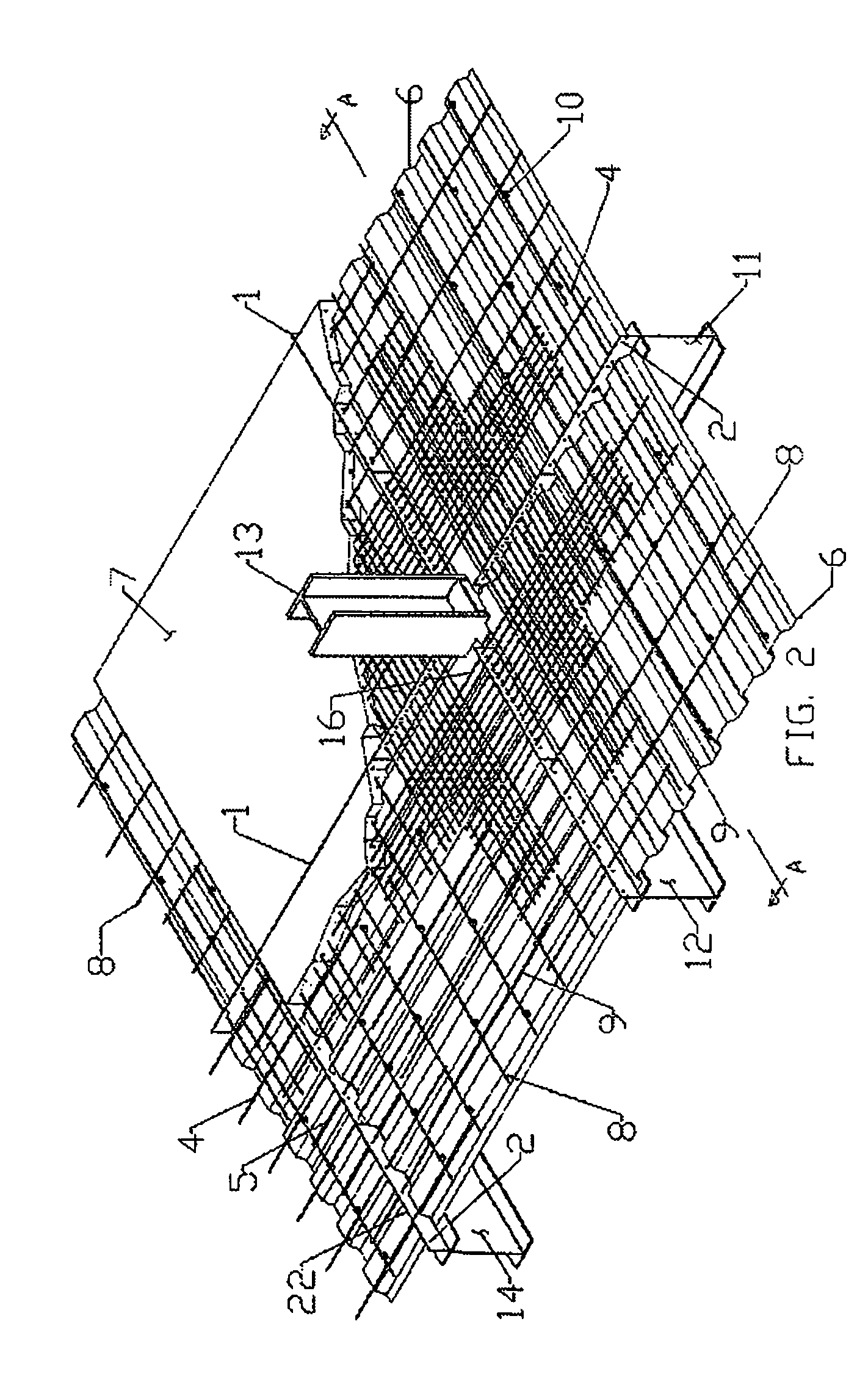 Integral composite-structure construction system