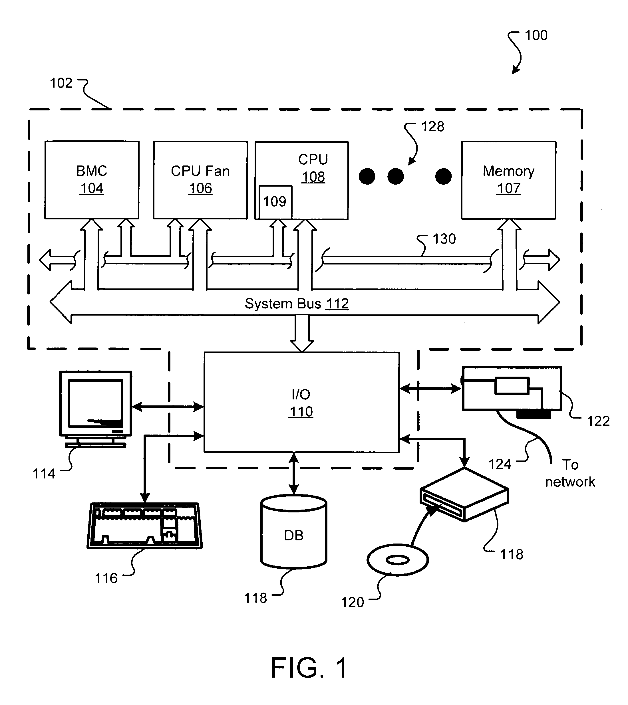 Configuring a management module through a graphical user interface for use in a computer system