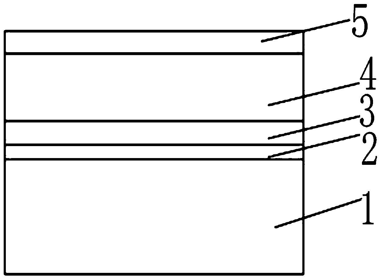 Manufacturing method of LED chip electrode mask pattern capable of being directly stripped