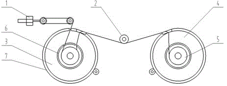 Optical fiber drawing and whipping control device