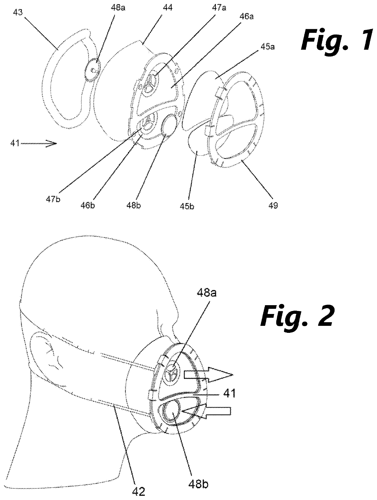 Breathing mask and hood