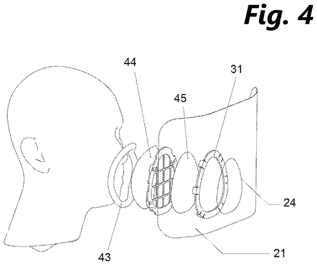 Breathing mask and hood