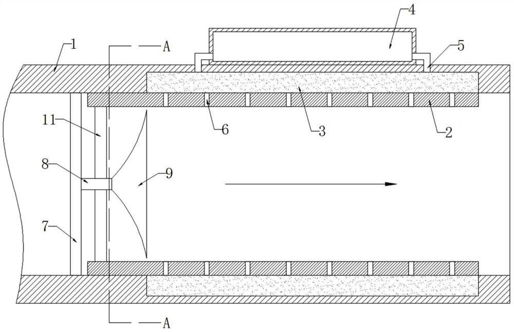 Exhaust pipe for automobile exhaust with exhaust gas purification function