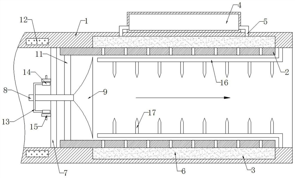 Exhaust pipe for automobile exhaust with exhaust gas purification function