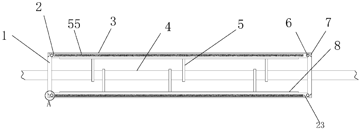 Composite fireproof cable