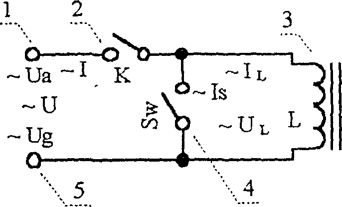 AC follow current circuit