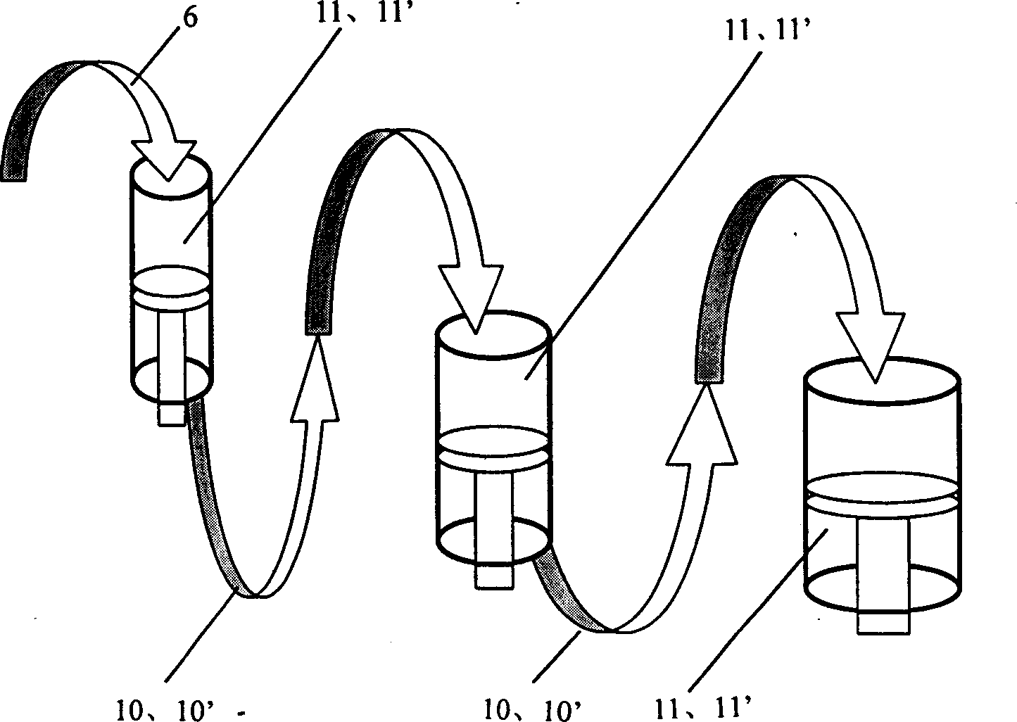 Car engine using mixture of comprssed air and fuel oil or fuel gas