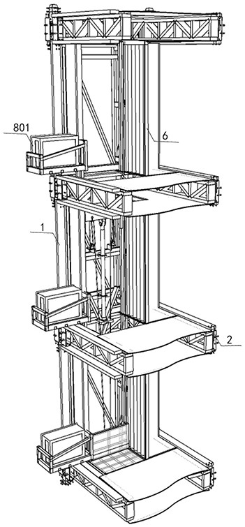 Assembly type hydraulic elevator