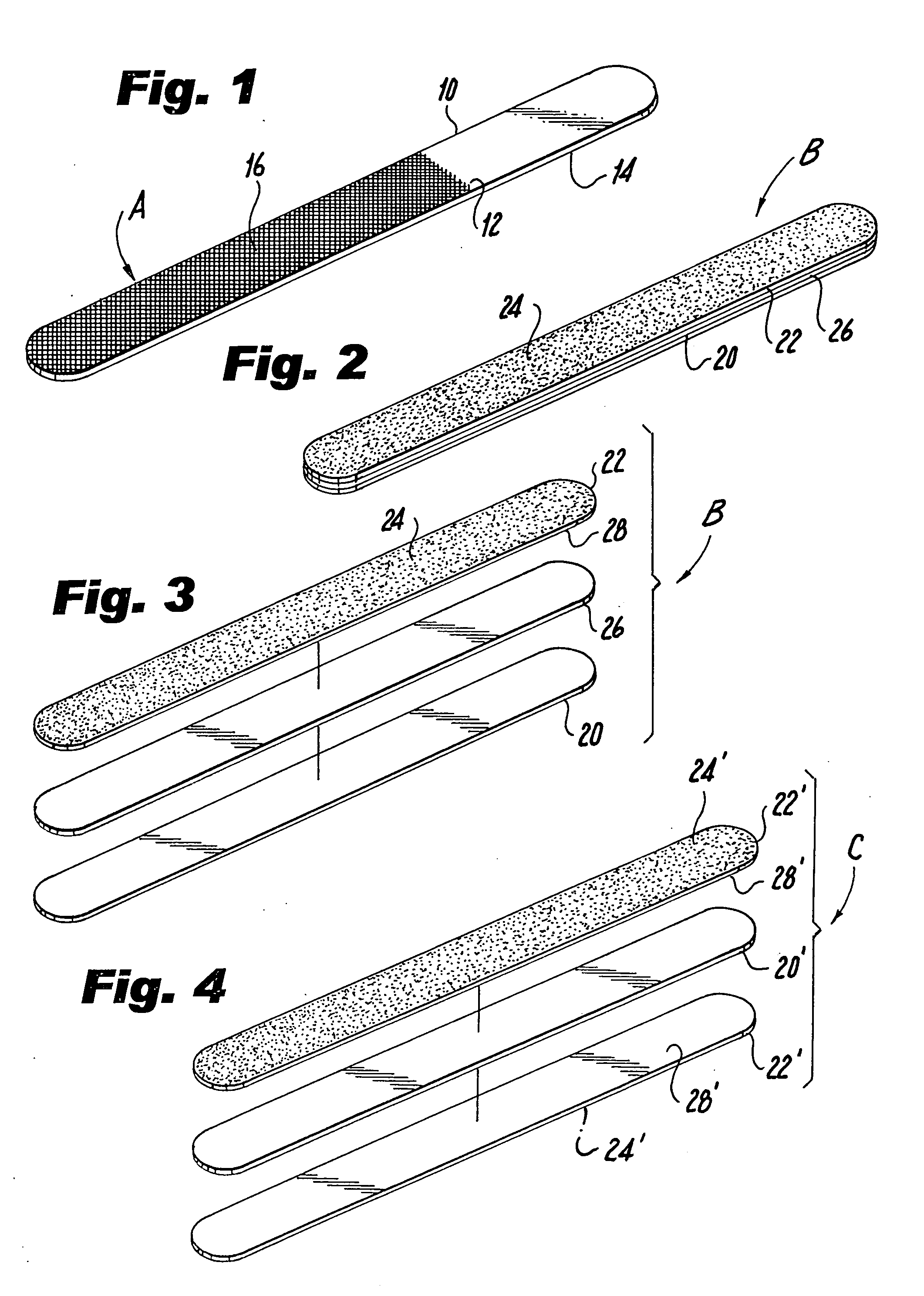 Magnetic nail file and method of fabricating same