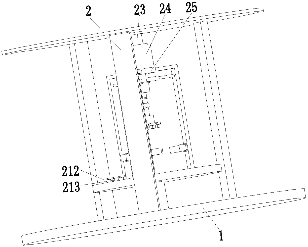 Latex paint plastic barrel processing device for building decoration and automatic treatment process