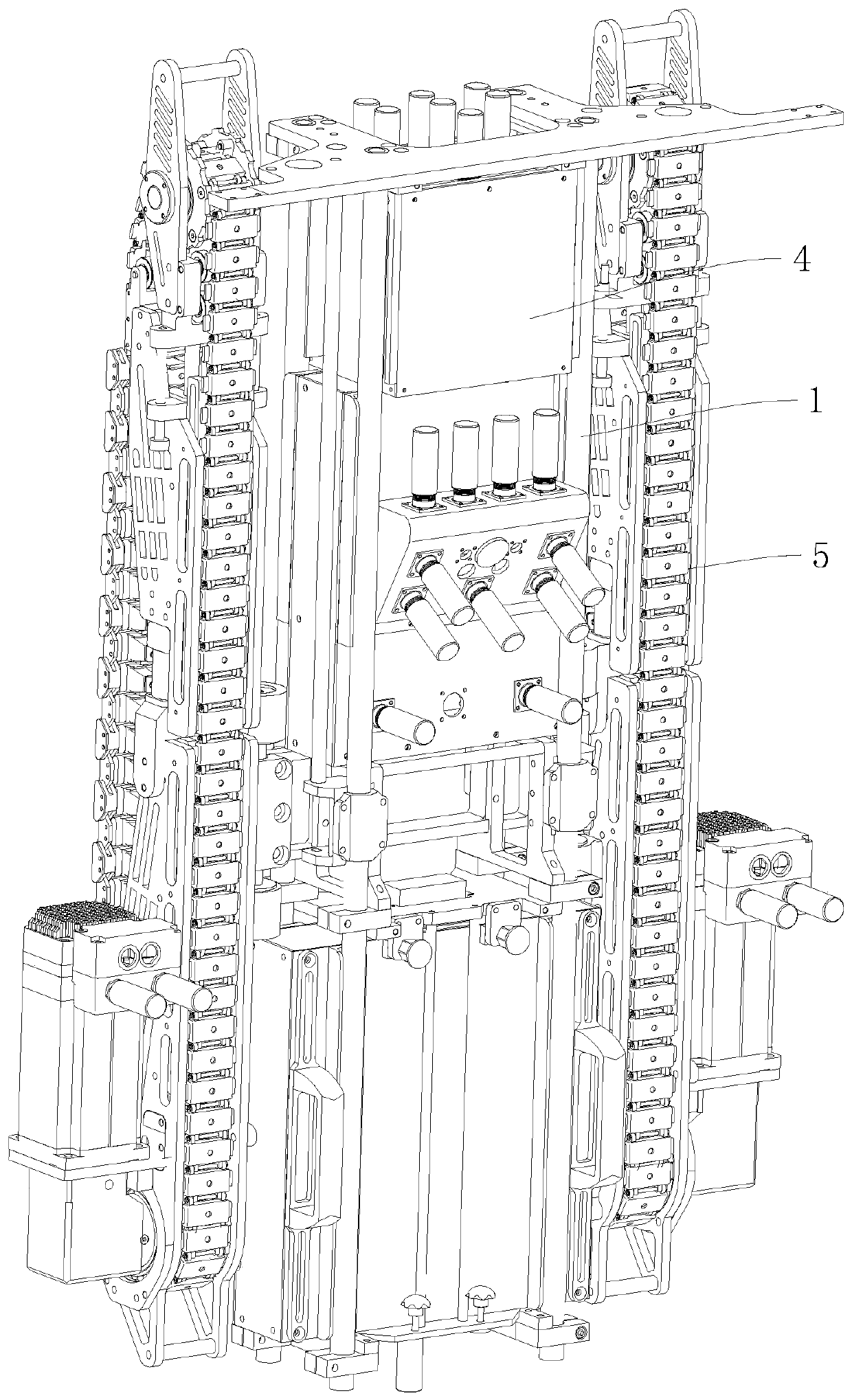 Wall cleaning robot for cleaning fan tower drum