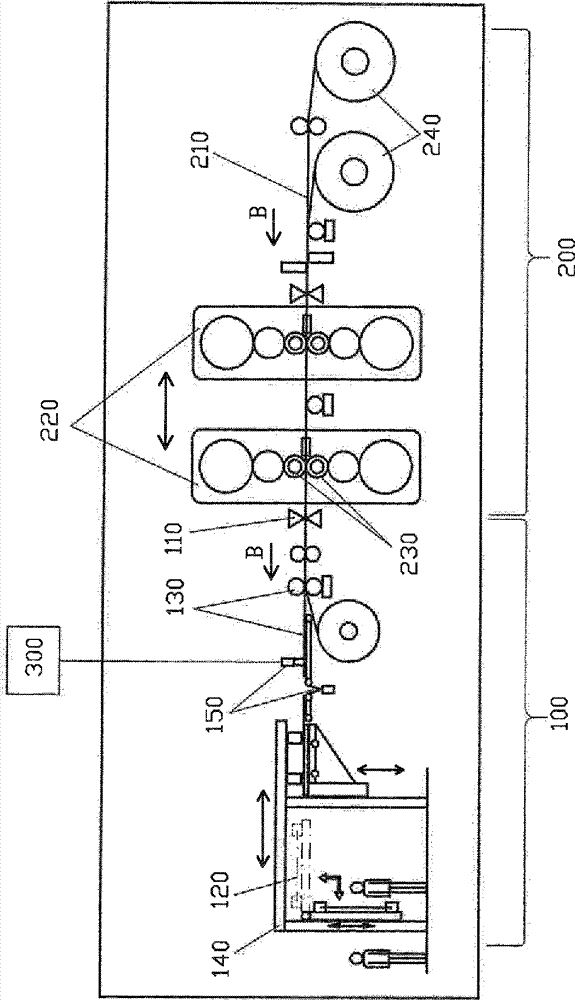 Method and device for surface inspection of strips