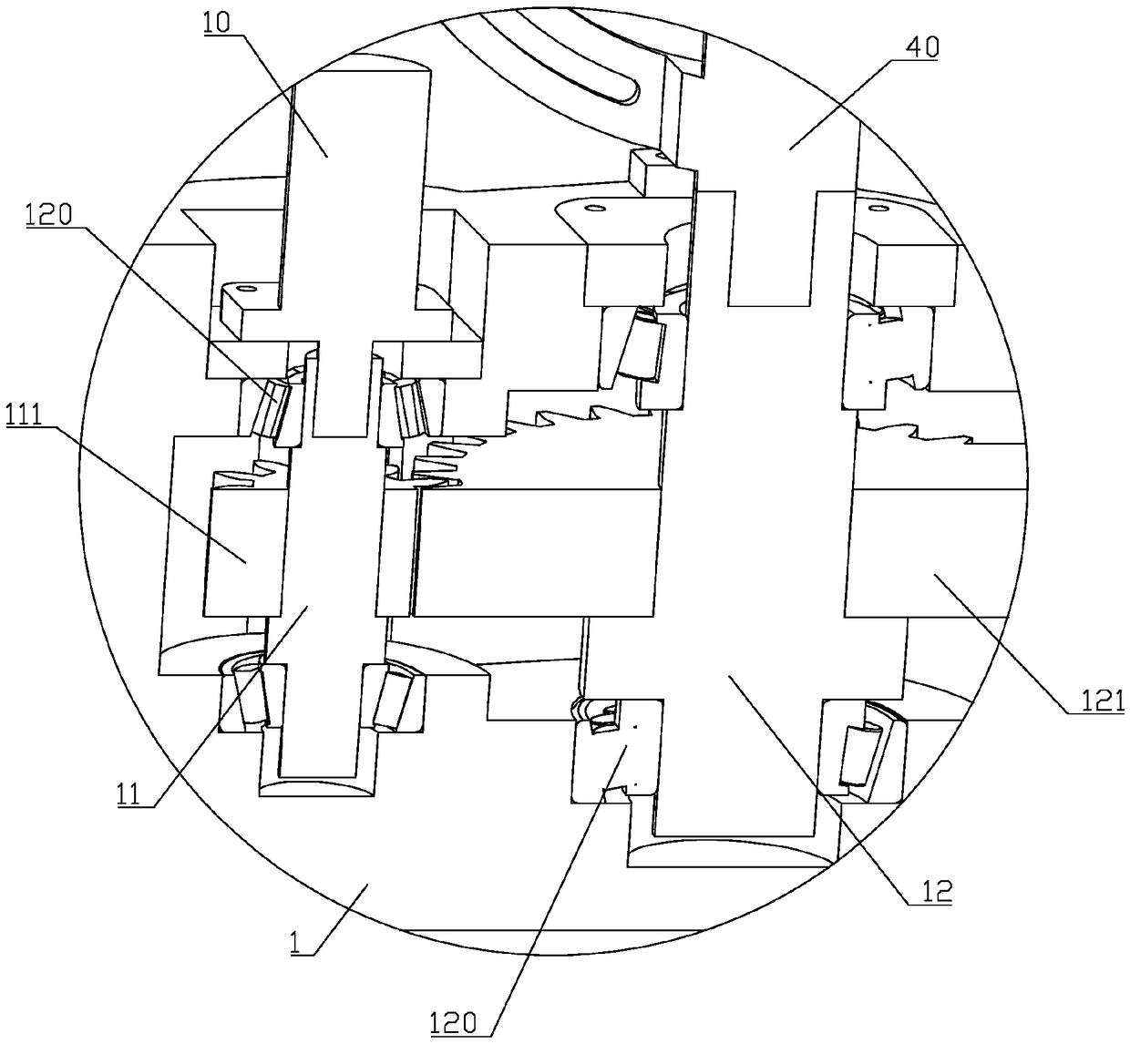 Three-degree-of-freedom rehabilitation instrument for ankle joint injuries