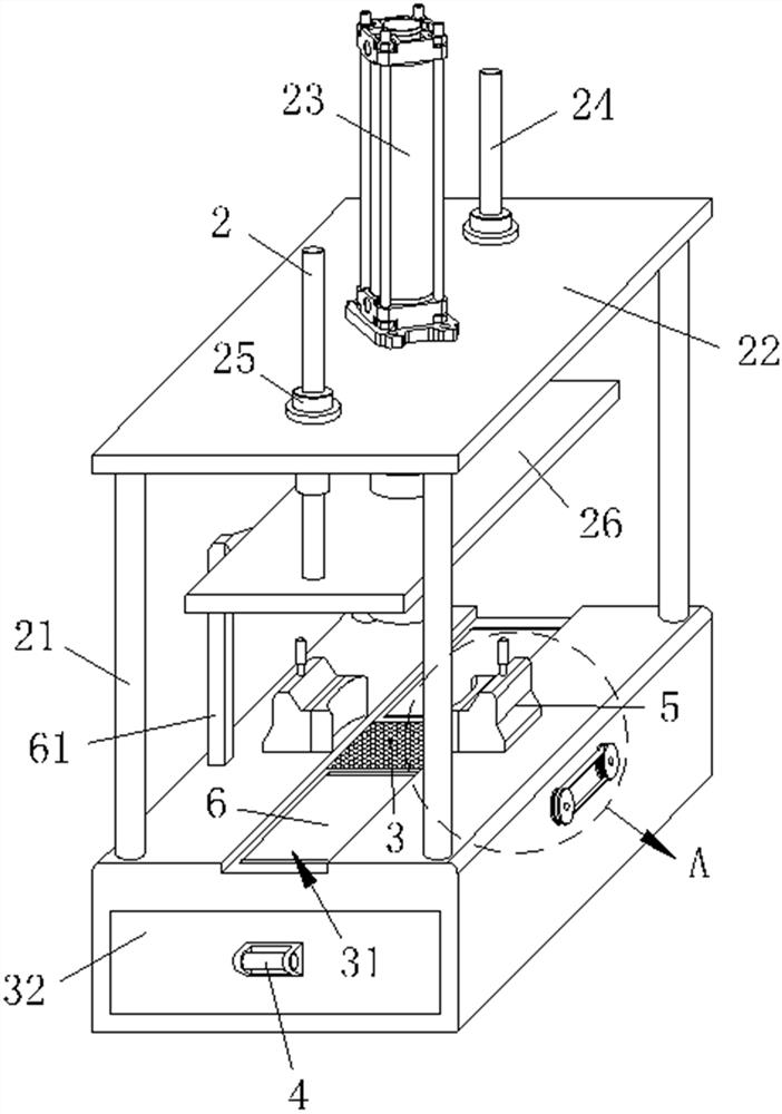 Automobile filter element engine oil recovery device