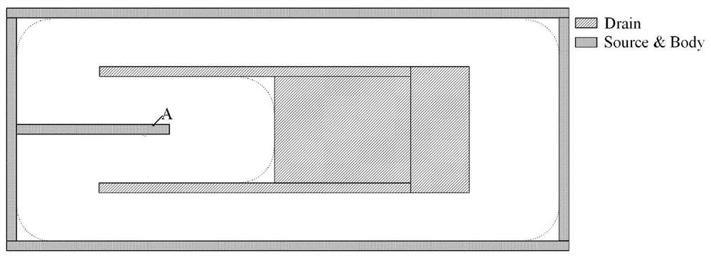 Electrostatic protection method for semiconductor device and semiconductor device