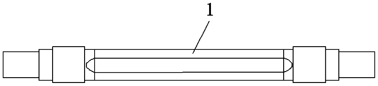 A motor vehicle axle capable of changing stress state