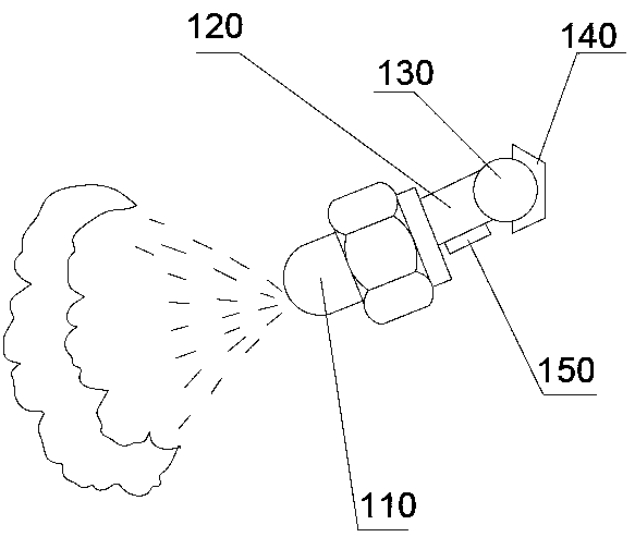 Tobacco material scenting equipment using circulating airflow system