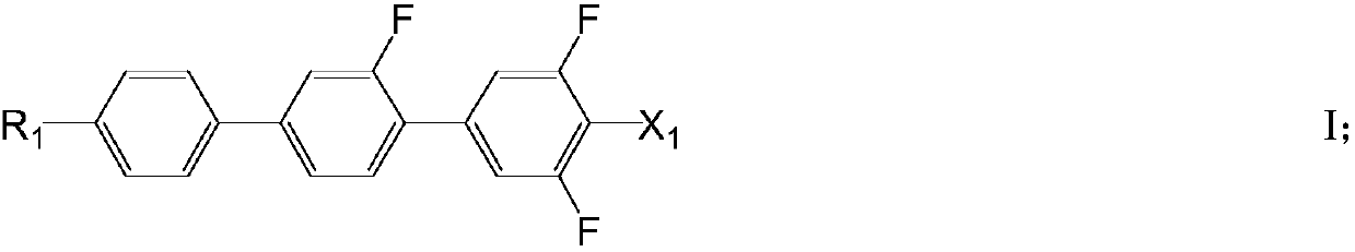 Trifluoromethoxy-containing liquid crystal composition and applications thereof