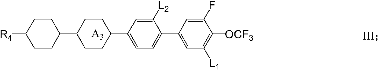 Trifluoromethoxy-containing liquid crystal composition and applications thereof