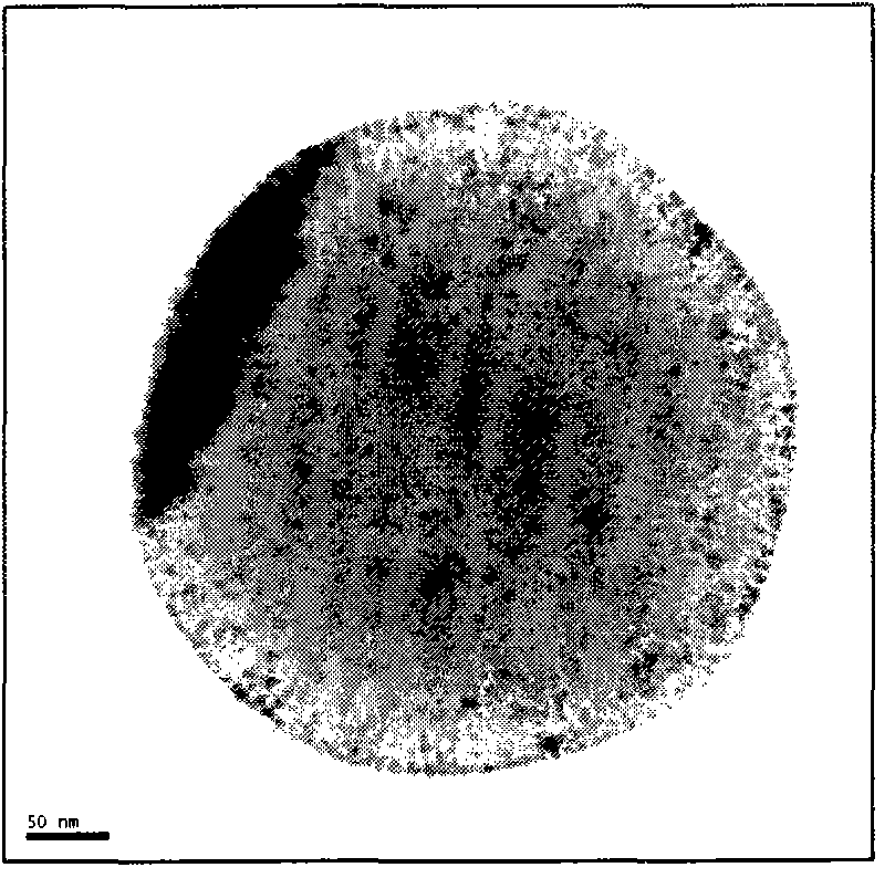 Method for preparing organic-inorganic composite microspheres with eccentric structure