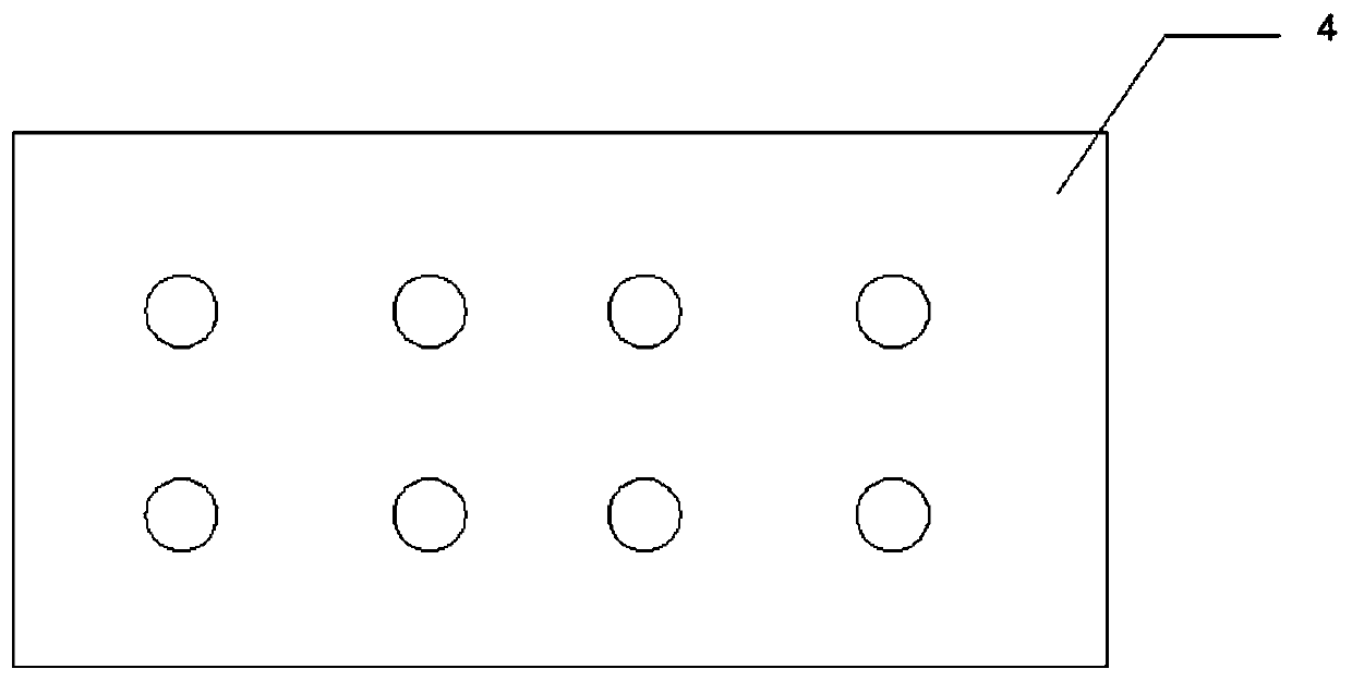 Organic fertilizer brick with four-layer structure and preparation method thereof