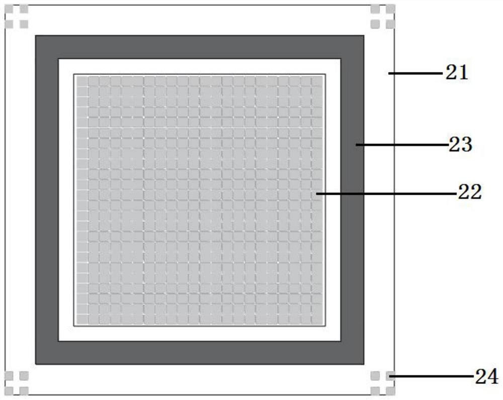 Laser eutectic welding device for miniature LED chip and control substrate