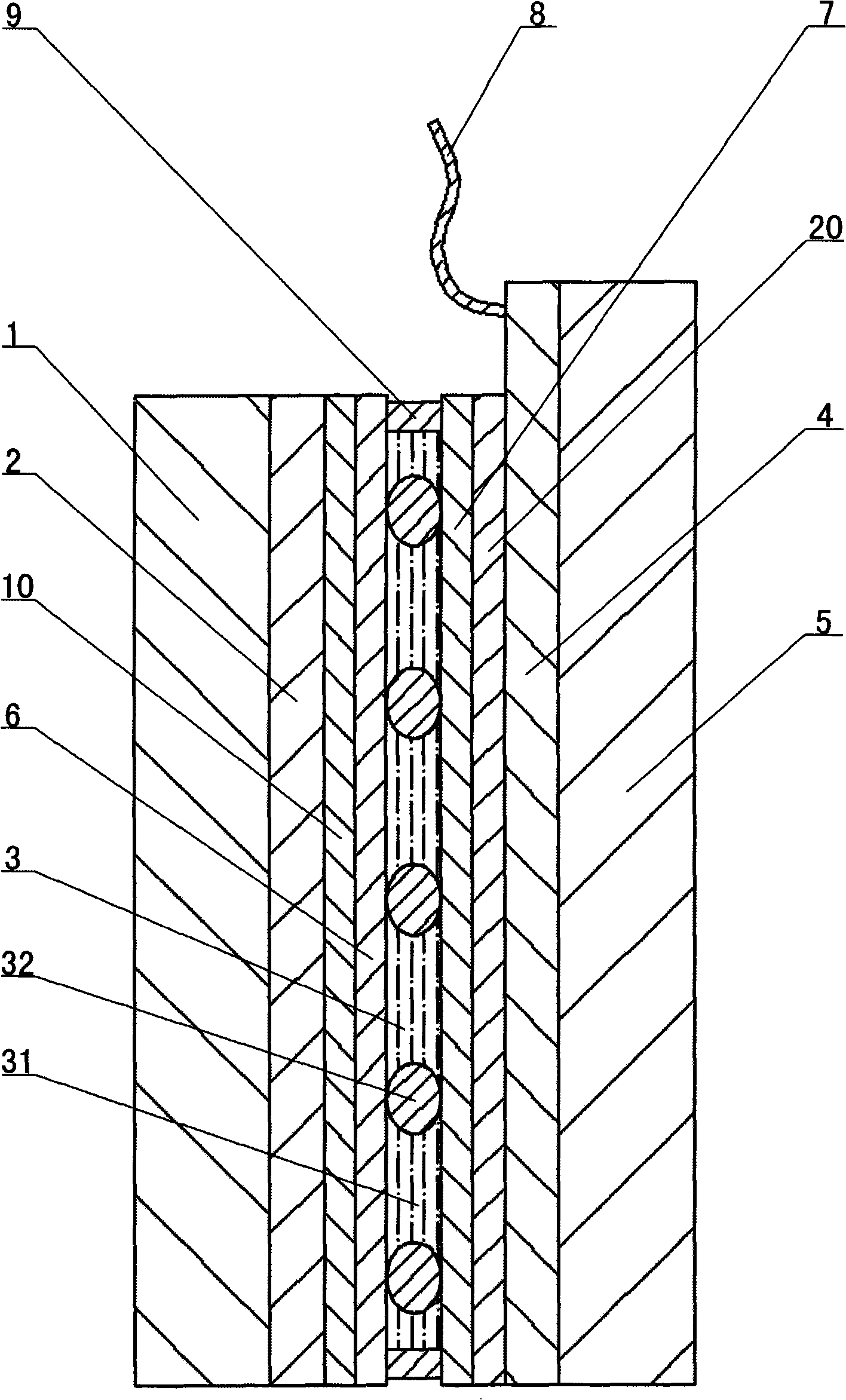 Capacitance type touch control panel and manufacturing method thereof