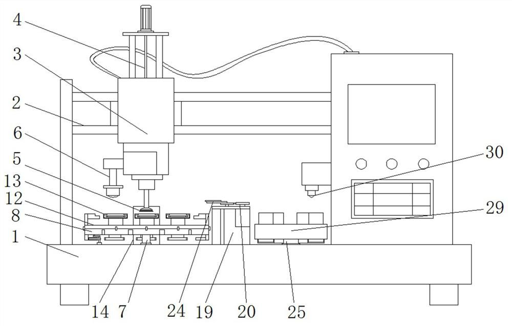 Automatic assembling device and assembling method for optical lens