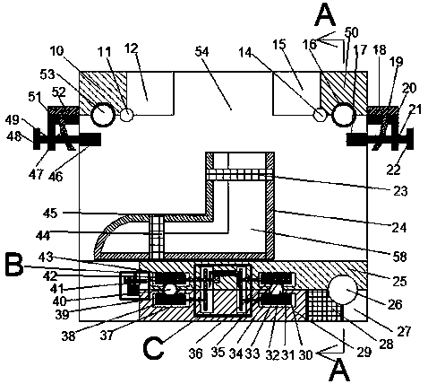 Maintenance auxiliary device for power grid high-voltage tower