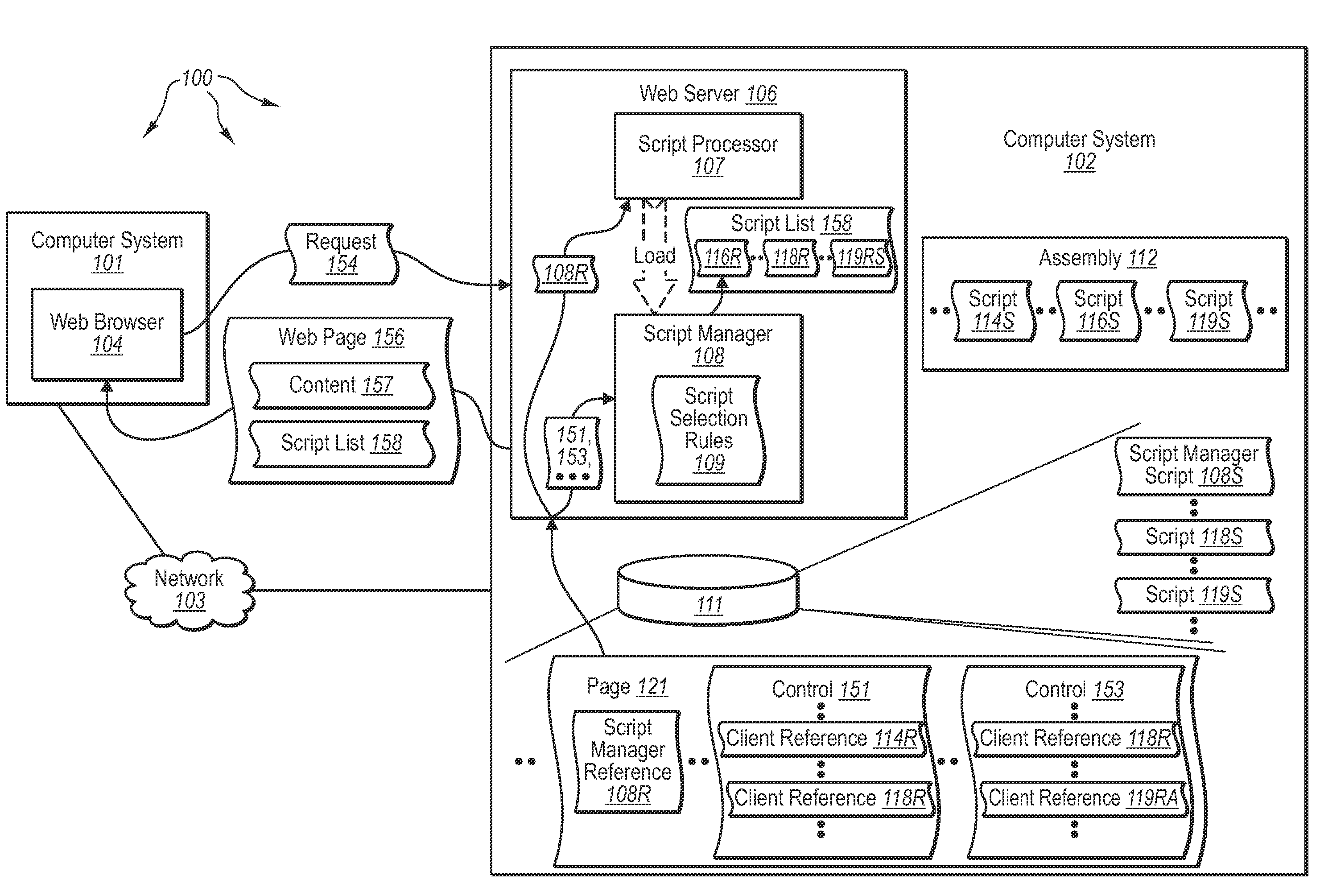 Identifying appropriate client-side script references