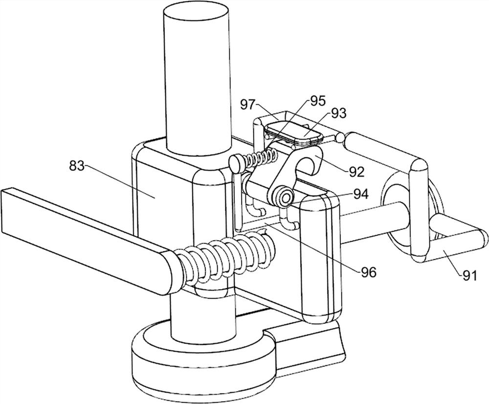 Gas-switching ironmaking device