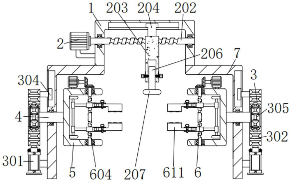 Adjustable industrial robot suitable for being used in mechanical production workshop