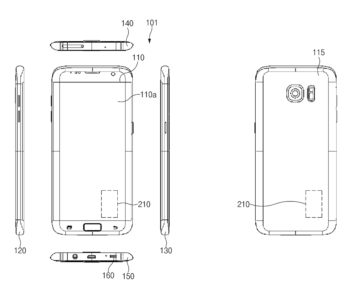 Electronic device including speaker