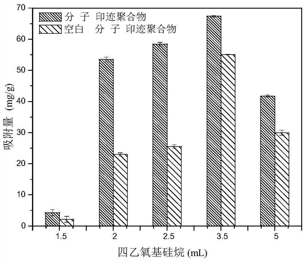 Bovine serum albumin surface molecular imprinted polymer and preparation method thereof