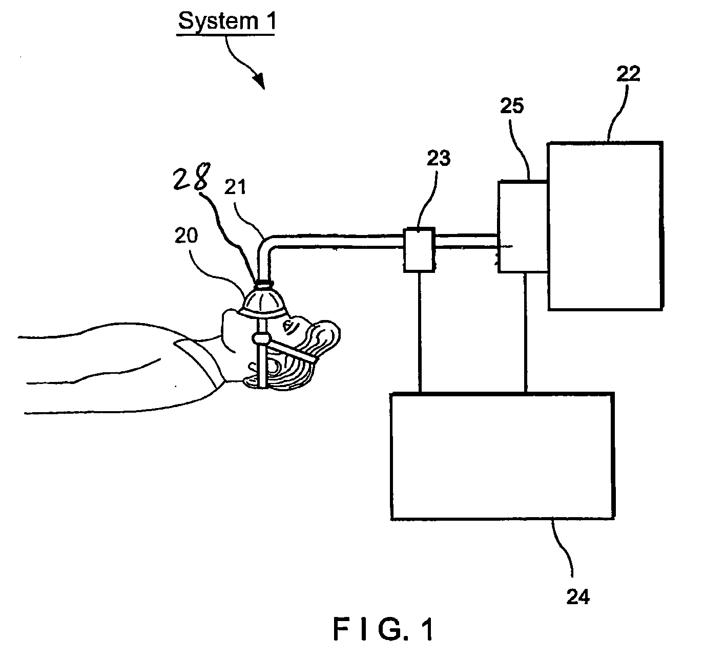 Positive airway pressure system and method for treatment of sleeping disorder in patient